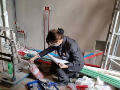 物业正在保修检验